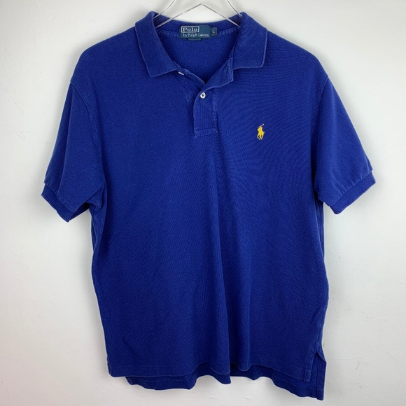 Polo Ralph Lauren Other - POLO RALPH LAUREN — Men's Blue Logo Polo Shirt L